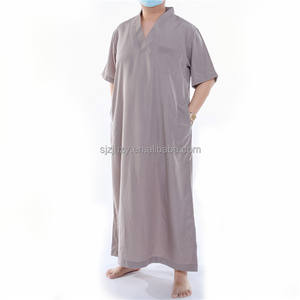 Vestido musulmán de estilo saudita, ropa árabe, Thobe, Thawb, <span class=keywords><strong>Galabiya</strong></span>, caftán, Jabah - Product Image 3