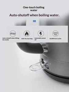 Hervidor Eléctrico TiTo de 1800W de Alta Potencia, Apagado Automático, Autoaviso Sonoro al Hervir Agua - Product Image 4