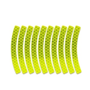 Autocollants de <span class=keywords><strong>signalisation</strong></span> routière personnalisés 3HAO en PMMA, ruban rétro-réfléchissant de qualité diamant, ruban réfléchissant bleu pour jantes, visibilité accrue - Product Image 1