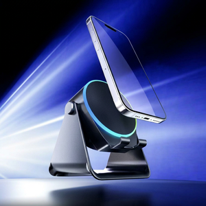 2-in-1 Magnetic <b>Speaker</b> with Phone Stand - Portable Wireless <b>Speaker</b> for Home Office - Product Image 1