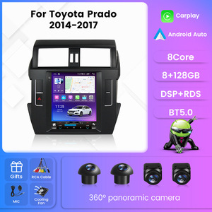 หน้าจอแนวตั้ง Tesla ขนาด 9.7 นิ้ว ระบบ Android สำหรับ <span class=keywords><strong>Toyota</strong></span> <span class=keywords><strong>LC</strong></span> <span class=keywords><strong>Prado</strong></span> <span class=keywords><strong>150</strong></span> รองรับ Wireless CarPlay, Android Auto, DSP, GPS Navi, กล้องมองหลัง AHD - Product Image 3
