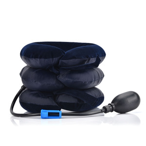 Inflatable Cervical Traction Device Portable Home <b>Neck</b> Stretcher <b>Neck</b> Support <b>Brace</b> <b>for</b> Cervical Spine Care <b>Posture</b> Correction - Product Image 2