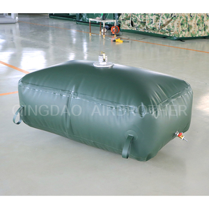 Réservoir souple portable en TPU de 50 L avec valves et anneaux en D aux quatre coins pour le transport de produits chimiques et la prévention des fuites - Product Image 4