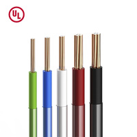 JZD CABLE UL83 THHN/THWN/Thw Cables eléctricos 8-16 AWG Conductor de cobre sólido PVC aislado trenzado 600V Cable de nailon