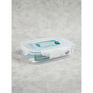 <b>BEST</b> 1L Food Storage Container with <b>Natural</b> Rectangular Handle - Product Image 1