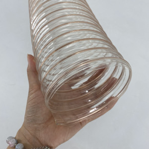 Cao linh hoạt nén Polyurethane dây thép ống máy hút bụi ống loại bỏ bụi 3-inch PU Air Pipeline Hose - Product Image 3