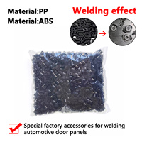 Composants de réparation de panneaux de porte automobile par soudage ultrasonique, granulés de matière première plastique PP ABS pour la modification de véhicules