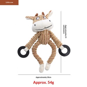 Hot Selling Wholesale Pet Supplies Dog Plush <b>Toys</b> Indestructible Bundle Interactive Teeth Cleaning Chew <b>Toys</b> - Product Image 6