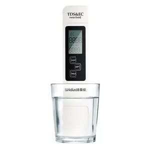 Test dell'acqua tester digitale 3 in 1 3 parametri TDS/EC/misuratore di temperatura portatile per acquari di acqua potabile