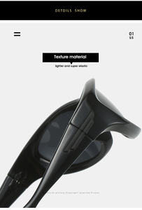 Tendencia de moda Punk logotipo personalizado <span class=keywords><strong>Retro</strong></span> Y2K futurista Wrap Around gafas de sol para hombres ciclismo al aire libre deporte gafas de sol mujeres tonos - Product Image 4