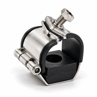 Attache-câble en acier inoxydable 316L FF-T4046 à trois branches, directement de l'usine, pour câble d'alimentation en cuivre de 39-46 mm