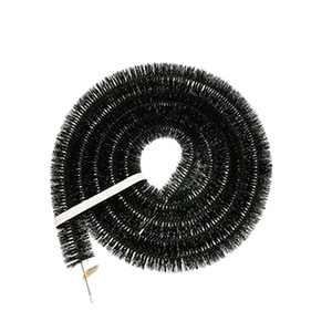 Outils de nettoyage de gouttière de brosse de nettoyage de gouttière de crin de cheval de fil torsadé - Product Image 1