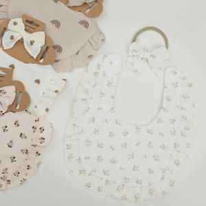 2024 เป็นมิตรกับสิ่งแวดล้อมBibผ้ากอซที่เป็นกลางมุสลิมผ้าฝ้ายอินทรีย์ทารกแรกเกิดRupt Bibsแถบคาดศีรษะปุ่มผู้ผลิต - Product Image 3