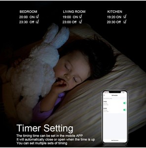Producto inteligente para el hogar estándar de EE. UU., <span class=keywords><strong>interruptor</strong></span> inteligente Wifi/Zigbee <span class=keywords><strong>Led</strong></span>, 1/2/3/4 Gang <span class=keywords><strong>Interruptor</strong></span> con/sin Neutral Smart Life IP66 - Product Image 2