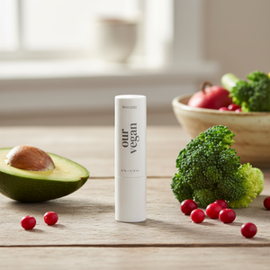 MANYO FACTORY Notre couleur végétalienne Baume à lèvres vert rose 3.7g-Fabriqué en Corée Vegan Beauty Avocado Broccoli Lingonberry - Product Image 3
