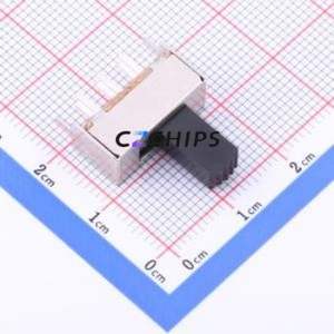 SS-22F07-G010 Slide Switch Through hole Component (THT) Switch Double Pole Double Throw Rectangle Pin Header PC Pin 17mm - Product Image 1