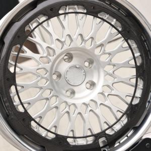 ล้อ HTOR 18 นิ้ว 20 นิ้ว คาร์บอนไฟเบอร์แบบ Beadlock ขนาด 5X112 5X114.3 5X120 ดีไซน์ลายตาข่าย ล้อฟอร์จ สำหรับ SQ5 - Product Image 5