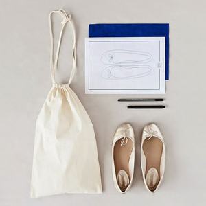 Custom Printed Recycled Organic Cotton Canvas Drawstring <b>Shoe</b> Dust <b>Bag</b> with Logo, Dustbag for <b>Shoes</b> - Product Image 3