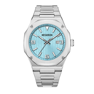 Reloj de Cuarzo de Lujo para Hombre con Correa de Acero Inoxidable y Visualización de Fecha - Product Image 2
