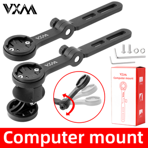 VXM Nylon Bicycle GPS Code Table Bracket with Light Mount Adjustable Thickened Cycling <strong>Computer</strong> Holder Road <strong>MTB</strong> Accessories - Product Image 1