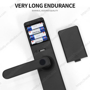 Cerradura Inteligente Digital con Huella Dactilar y Contraseña, con Wifi Tuya, Precio de Fábrica, para Apartamento Z17 S - Product Image 3