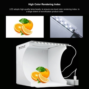 Productos Más Vendidos 2024 Puluz Softbox Portátil de 20cm para Estudio Fotográfico, Accesorios de Iluminación Plegables Mini Lig - Product Image 4
