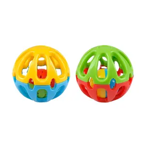 Playgo Unisex Baby Educatief Speelgoed Plastic Abs Rammelaar Bal Met Aanpasbaar Logo Voor Spelen En Direct Voordeel