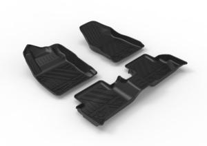 <span class=keywords><strong>Tappetini</strong></span> 3D per Auto Resistenti a Tutte le Condizioni Atmosferiche per <span class=keywords><strong>Ford</strong></span> <span class=keywords><strong>EcoSport</strong></span> 2018-2019 - Product Image 2