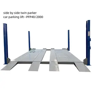 Ce Gecertificeerd 4-Post Auto Auto Lift Platform Voor Parkeerapparatuur