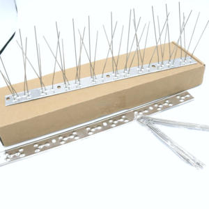 Pointes d'oiseaux solides en acier inoxydable 316 50cm Protection du quai du toit des zones côtières | <span class=keywords><strong>Anti</strong></span>-<span class=keywords><strong>mouette</strong></span> | <span class=keywords><strong>Anti</strong></span>-nidification de qualité marine facile - Product Image 5