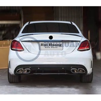 W205 C63 LCI AMG Nouveau Type Bumper C63 Bodykit pour Benz Classe C 2015-2021 W205 Facelifts Body Kit