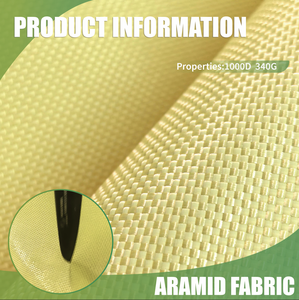 カスタムアラミド生地高強度衝撃耐弾道ケブラー1000D 340Gパラアラミド生地ベストヘルメット衣類用 - Product Image 3