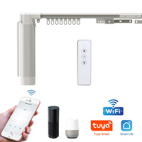 Kit de cortinas para Hotel americano, accesorio para oscurecer la mejor calidad, moderno y ajustable, Motor de cortina eléctrica, bricolaje