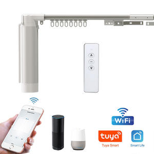 Kit de cortinas para Hotel americano, accesorio para oscurecer la <span class=keywords><strong>mejor</strong></span> calidad, moderno y ajustable, Motor de cortina eléctrica, bricolaje - Product Image 3