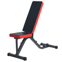 Banc de musculation plat robuste de conception moderne, écologique, réglable, capacité de charge de 150 kg, pour salle de sport à domicile