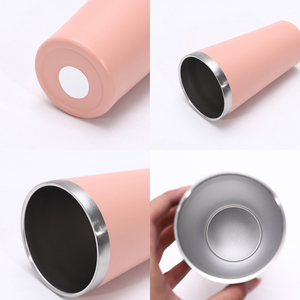 अनुकूलन योग्य 12 औंस 16 औंस क्लासिक टेपर स्टेनलेस स्टील टंबलर कप आउटडोर यात्रा वैक्यूम इन्सुलेट कॉफी मग - Product Image 2