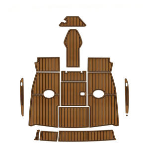 Suelo de Ingeniería para Exteriores Sea Ray 210 Signature EVA Teak de 1997, Técnica Cepillada para Yates y Embarcaciones Marinas, Éxito de Ventas en eBay - Product Image 4