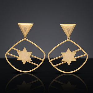 Pendientes de Perlas de Acero Inoxidable Hechos a Mano, Pendientes de Perlas con Corte de Pera, Estilo Bohemio, a la Moda, para Mujer - Product Image 2