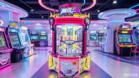 Machine à attraper les prix avec jackpot, 4 joueurs, à monnayeur, plateau tournant à prix, comptage intelligent des revenus pour centre de divertissement familial