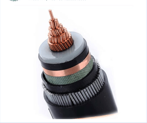 Câble d'alimentation blindé <span class=keywords><strong>HTA</strong></span> 12/20KV 1x35mm STA ALA, gaine rouge, cuivre toronné, câble XLPE, prix - Product Image 1
