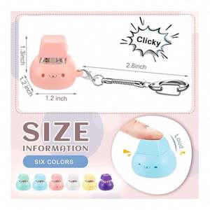 Bulk 100pcs <b>Safety</b> Certified Keychainfidget Sensory Toys Gifts for Kids Teenage Adult School Events Party CE RoHS Test Report - Product Image 4