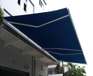 De Lujo al aire libre motorizado fuerte de marco de aluminio brazo retráctil toldos para ventana Puerta de balcón - Product Image 2
