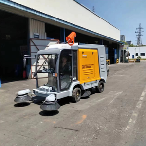 Nouvelle balayeuse de rue industrielle MN-S2000 poubelle autopropulsée 1000L et lavage à haute pression en <span class=keywords><strong>option</strong></span> pour les débris et les taches de feuilles - Product Image 2