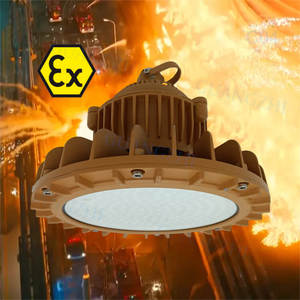 Nổ đèn bằng chứng kim loại IR bền 13000 Lux công nghiệp lampara sử dụng cho an toàn phát triển warsztatowa bước cầu thang hành lang petroleo - Product Image 3