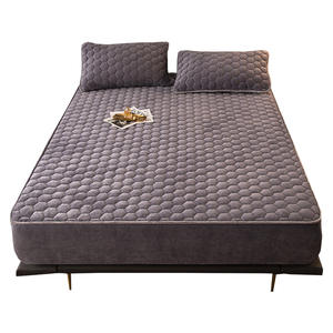 Tebal Kelas A susu beludru musim gugur dan musim dingin hangat anti-selip tempat tidur kasur Simmons penutup penuh - Product Image 1