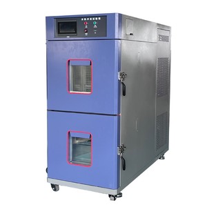 Câmara de Teste de Choque Térmico Quente e Frio, Equipamento de Laboratório para Testes Ambientais de Ciclismo Térmico - Product Image 2