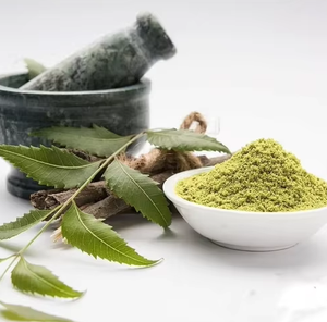 Extracto de Hoja y Corteza de Neem de Grado Alimenticio Premium, Azadirachta Indica, Extracto de Planta Botánica Herbal Pura, Polvo Natural Fino - Product Image 2