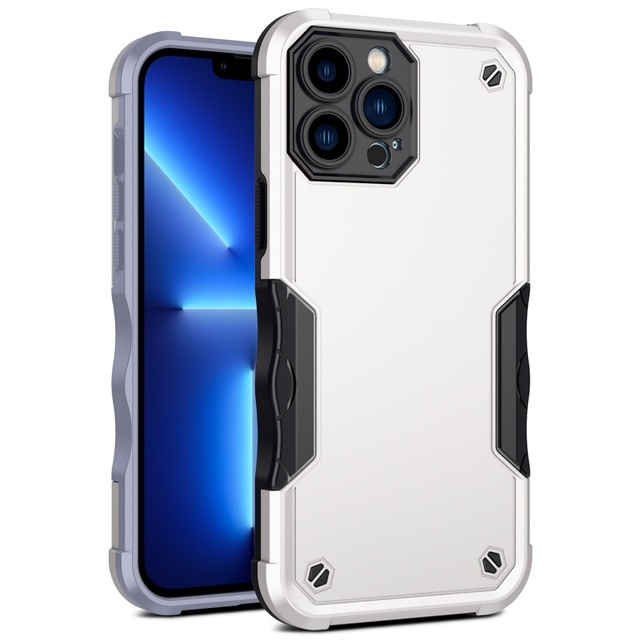 Rugged Armor Phone Case For T-Mobile REVVL 6 PRO V PLUS 5G Multi-Layer Protection Back Cover 2 In 1 Hard PC Soft TPU