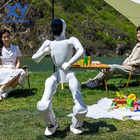 Robot Android, autonomie de 1 à 2 heures, marche et danse intelligents motorisés, puissance de 1 kW, 220 V, garantie d'un an, divertissement à domicile