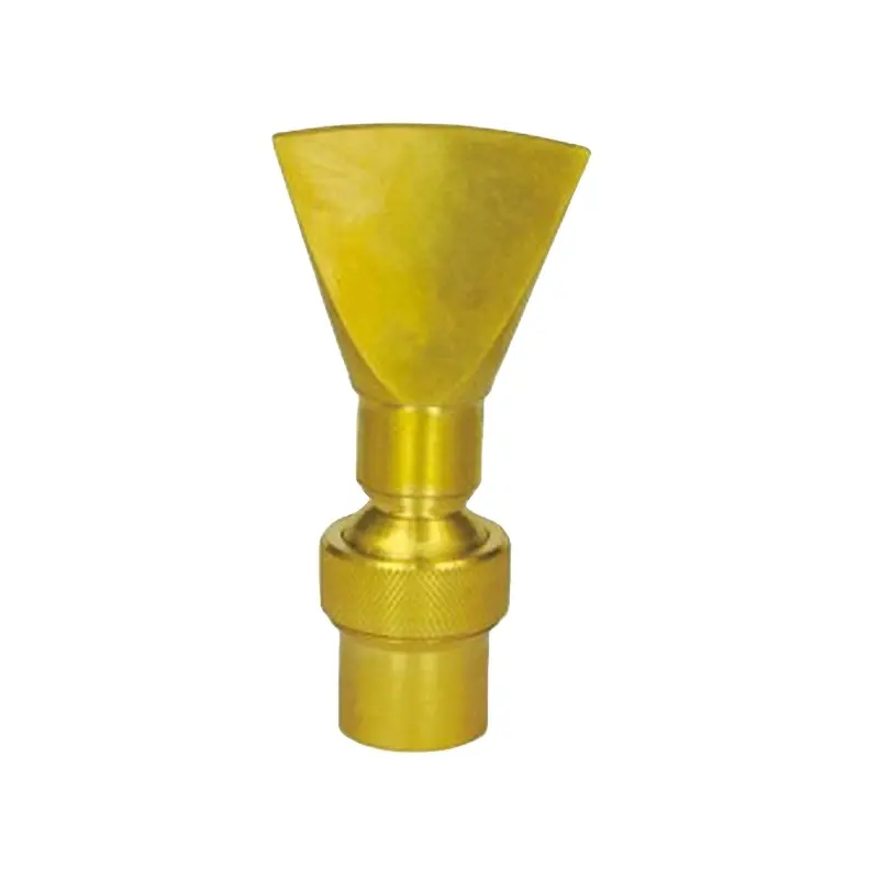 1/2" DN15 & 3/4" DN20 Brass Narrow Fan Shaped Water Fountain Nozzle Spray Pond Sprinkler - for Garden Pond Amusement Park Muse